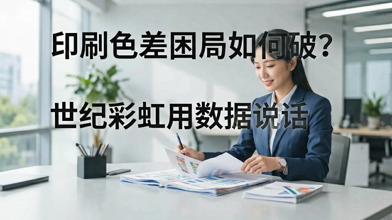 印刷色差困局如何破？世纪彩虹用数据说话